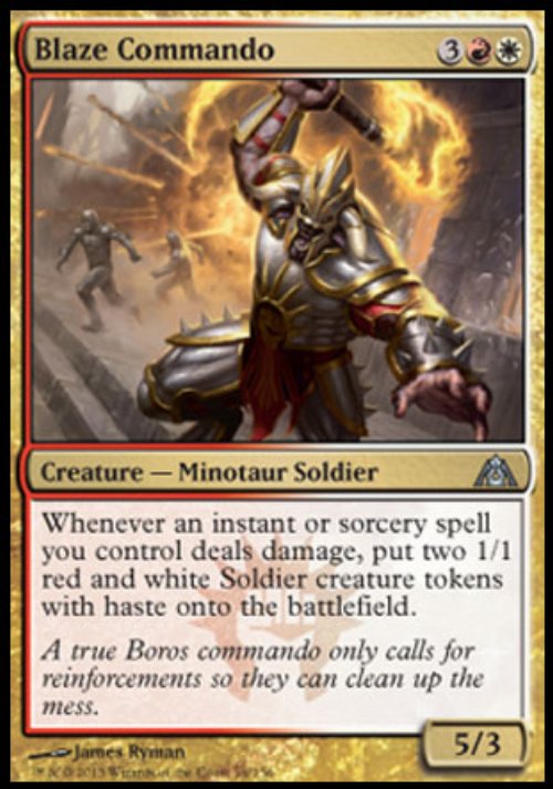 Blaze Commando - Foil