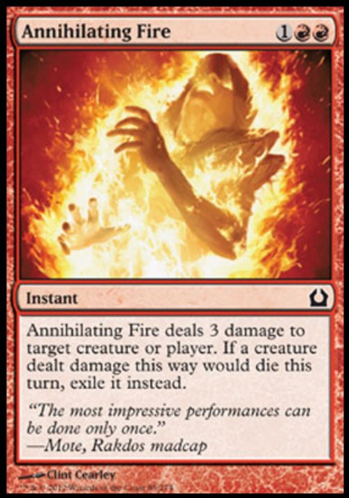 Annihilating Fire - Foil