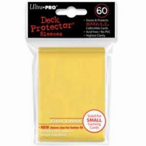 Ultra Pro Japanese Small Size Card Sleeves 60ct
- Yellow