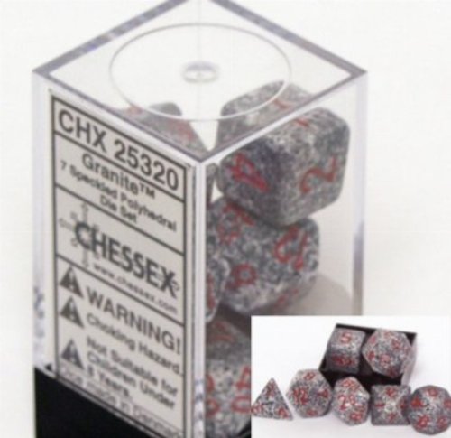 Σετ Ζάρια - 7 Dice Set Speckled Polyhedral
Granite