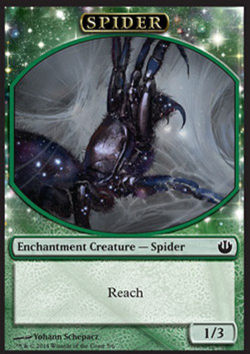 Spider Token (Green 1/3)