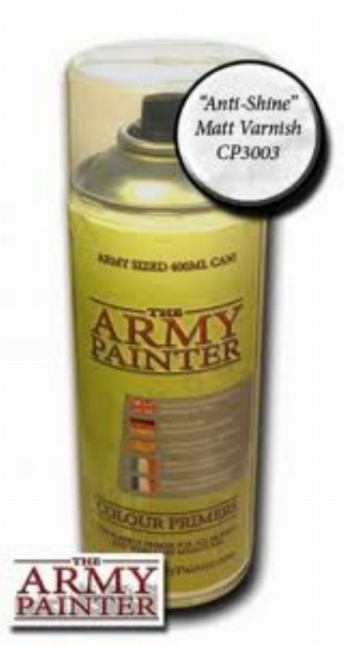 The Army Painter - Anti-Shine Matt Varnish Spray Χρώμα
Μοντελισμού (400ml)