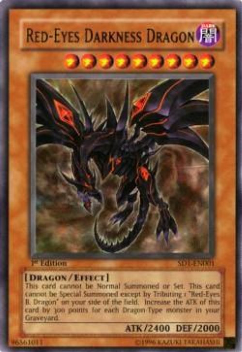 Red-Eyes Darkness Dragon
(Played)