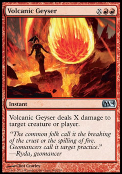 Volcanic Geyser - Foil