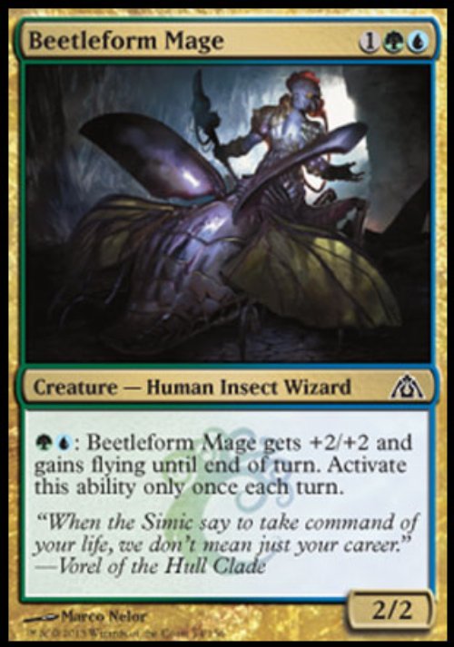 Beetleform Mage - Foil