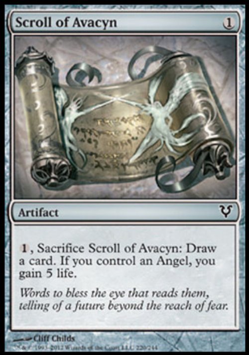Scroll of Avacyn - Foil