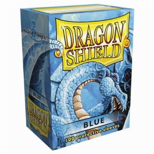Dragon Shield Sleeves Standard Size - Blue (100
Sleeves)