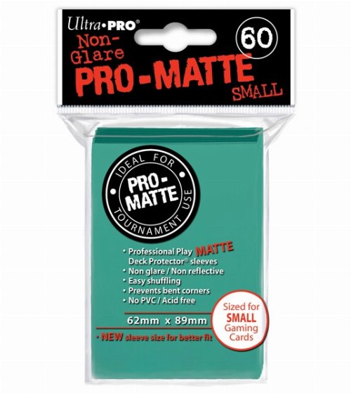 Ultra Pro Japanese Small Size Card Sleeves 60ct
- Matte Aqua