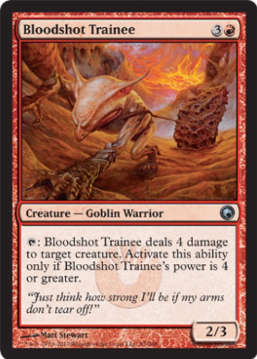 Bloodshot Trainee - Foil