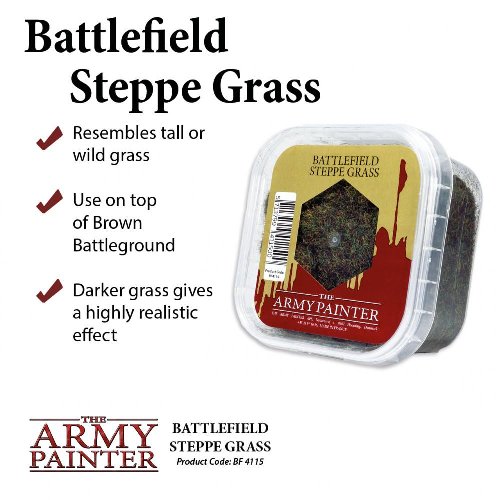 The Army Painter - Battlefields Steppe
Grass