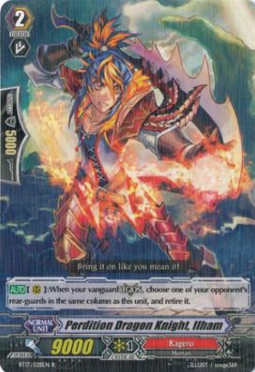 Perdition Dragon Knight, Ilham