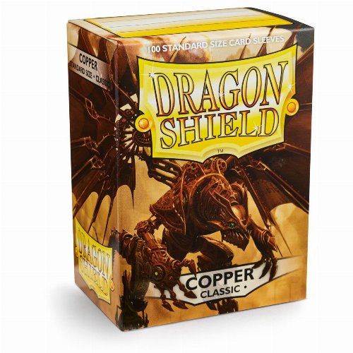 Dragon Shield Sleeves Standard Size - Copper (100
Sleeves)