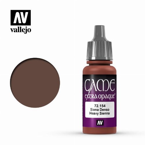 Vallejo Extra Opaque - Heavy Sienna Χρώμα Μοντελισμού
(17ml)