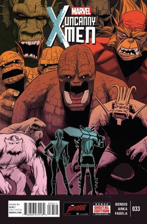 Τεύχος Κόμικ Uncanny X-Men #33