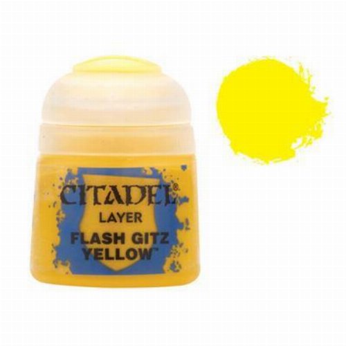 Citadel Layer - Flash Gitz Yellow Χρώμα Μοντελισμού
(12ml)