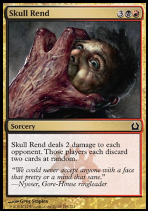 Skull Rend - Foil