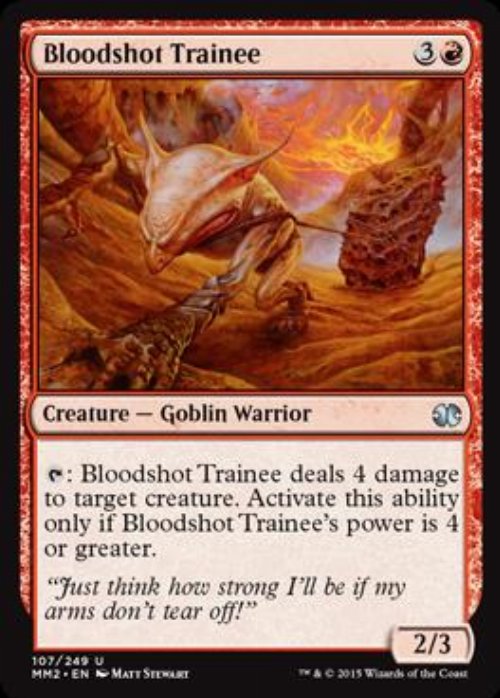 Bloodshot Trainee - Foil