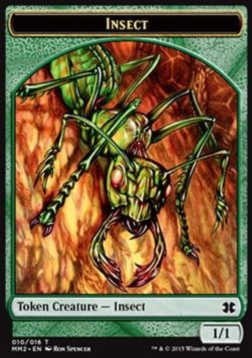 Insect Token (Green 1/1)