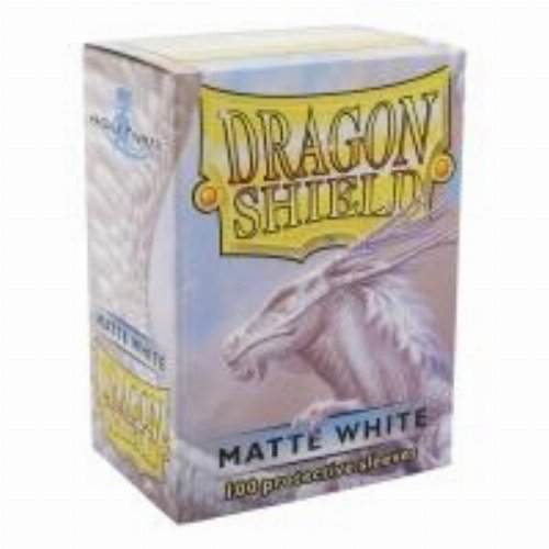Dragon Shield Sleeves Standard Size - Matte
White (100 Sleeves)