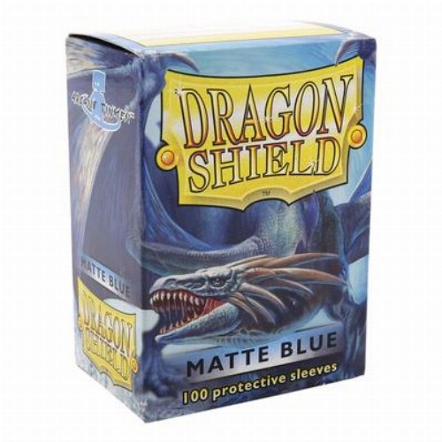 Dragon Shield Sleeves Standard Size - Matte Blue
(100 Sleeves)