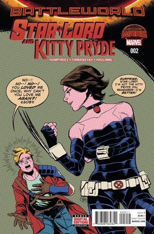 Τεύχος Κόμικ Secret Wars - Star Lord And Kitty Pryde
#2 SW
