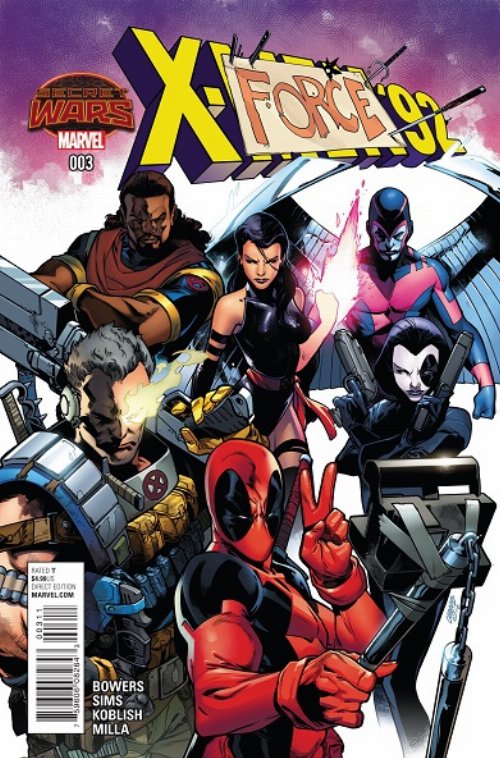 Secret Wars - X-Men 92 #3 SW