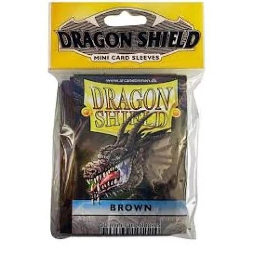 Dragon Shield Sleeves Standard Size - Brown (50
Sleeves)