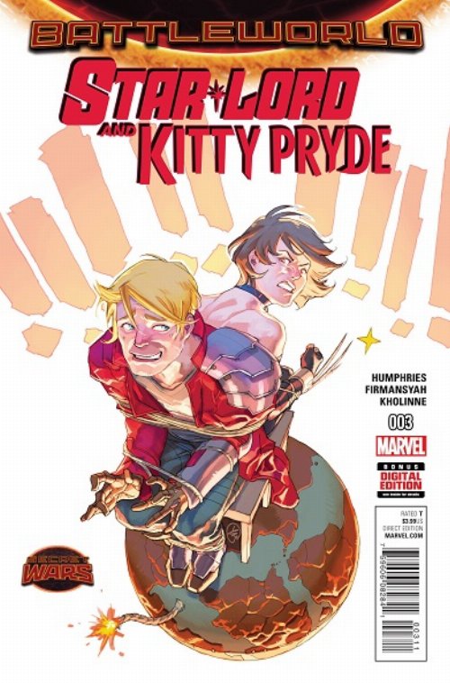 Τεύχος Κόμικ Secret Wars - Star Lord And Kitty Pryde
#3 SW