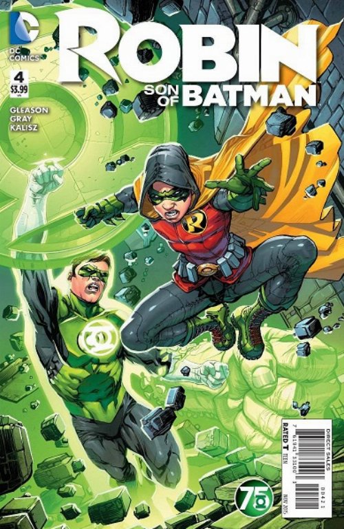 Robin Son Of Batman #04 Green Lantern 75 Variant
Cover