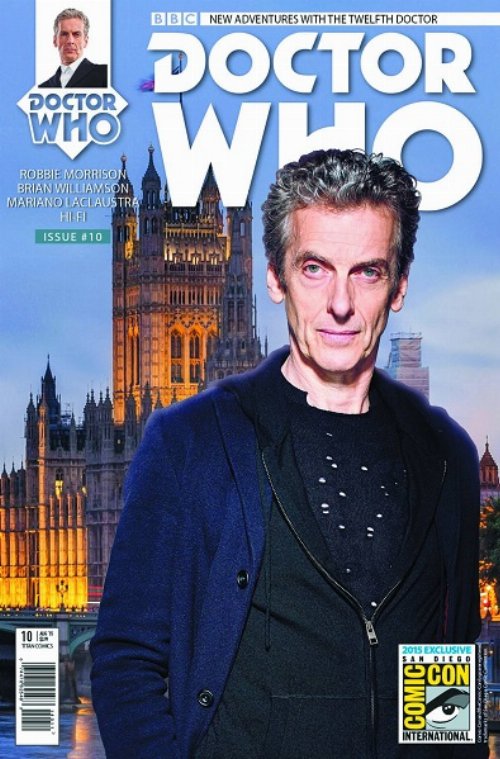 Doctor Who The 12th #10 San Diego Comic Con Variant
Cover