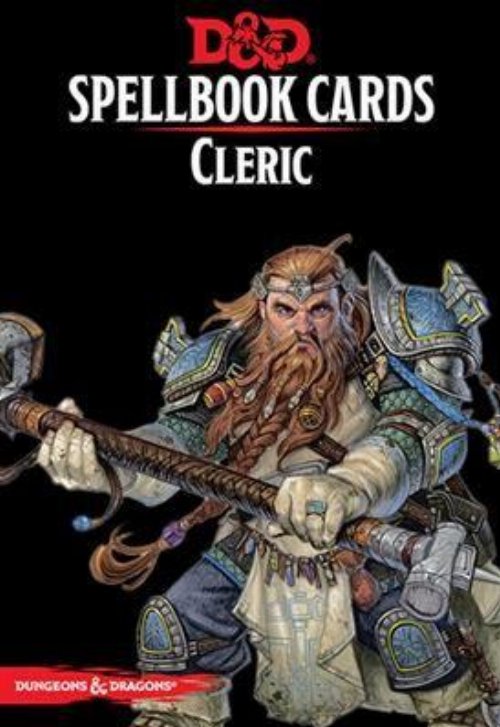 Dungeons & Dragons 5th Edition Spellbook
Cards - Cleric (153 Cards)