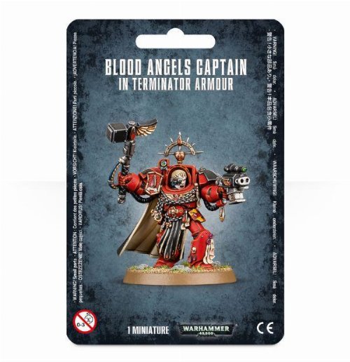 Warhammer 40000 - Blood Angels: Captain In Terminator
Armour