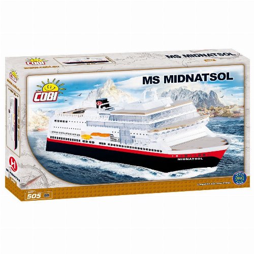 MS Midnatsol (Hurtigruten) Plastic Model Set
(1:1200)