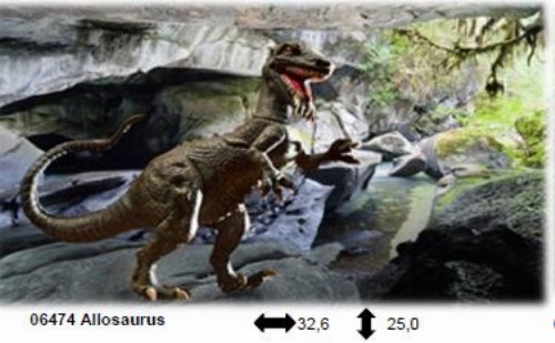 Dinosaurs Model Set - Allosaurus