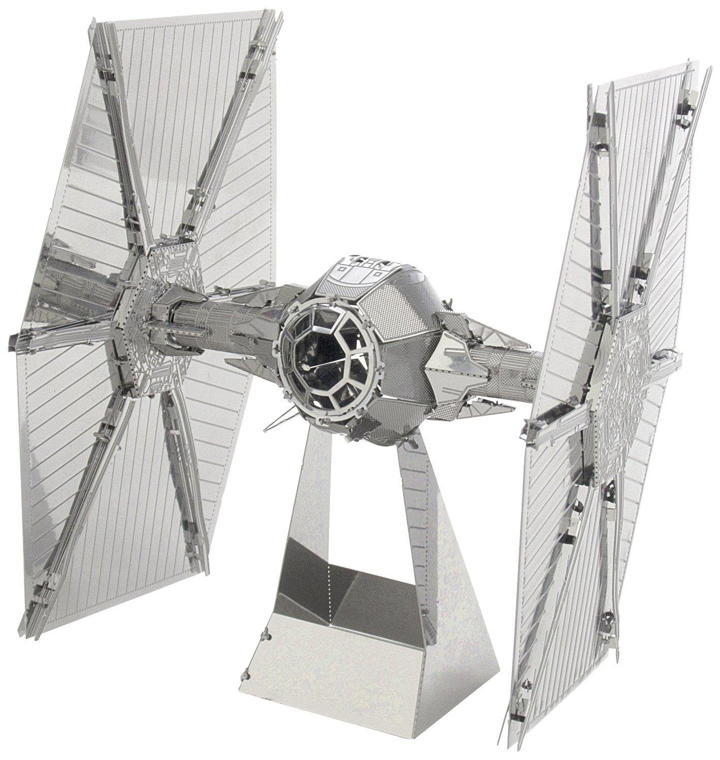 Maqueta de metal Metal earth MetalEarth: STAR WARS TIE FIGHTER 6.5