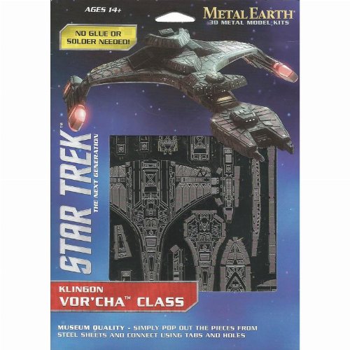 Metal Earth - Star Trek Klingon Vor' Cha
Class
