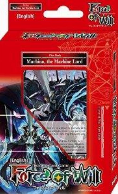 Force of Will TCG Alice Cluster Starter Deck -
Machina, the Machine Lord