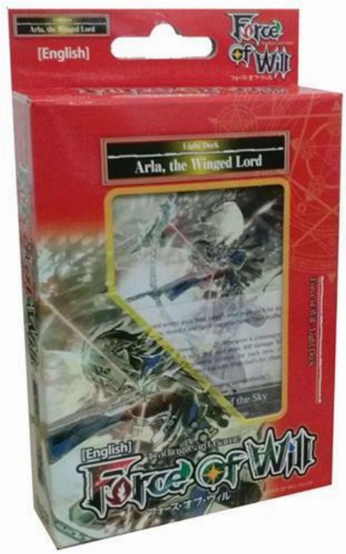 Force of Will TCG Alice Cluster Starter Deck - Arla,
the Winged Lord