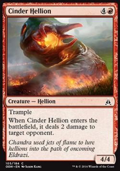 Cinder Hellion - Foil