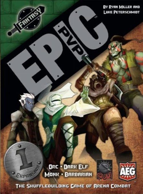 Επιτραπέζιο Παιχνίδι Epic PVP: Fantasy - Expansion
1