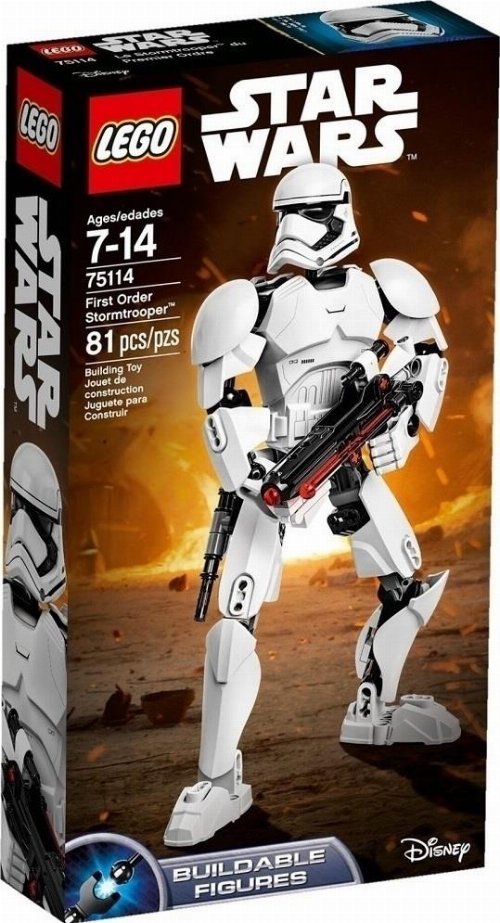 LEGO Star Wars - First Order Stormtrooper Buildable Action Figure (75114)