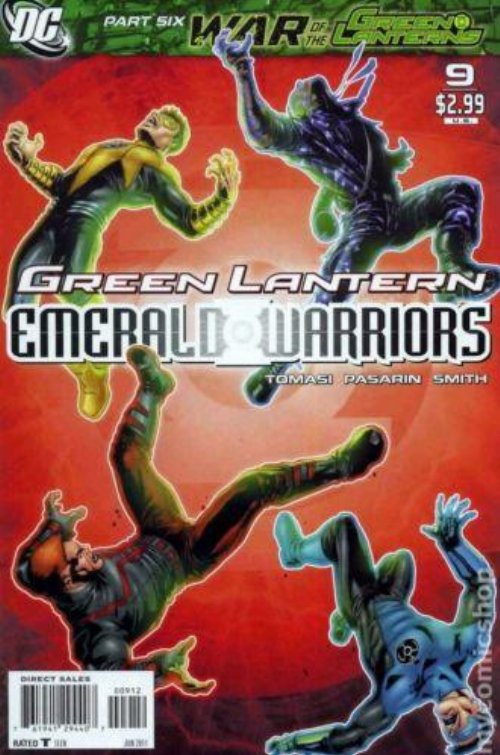 Green Lantern: Emerald Warriors # 9 2nd Printing Perez
Variant Cover (2010)
