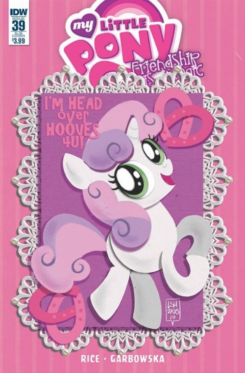 My Little Pony Friendship Is Magic #39 Valentine's Day
Card Variant Cover