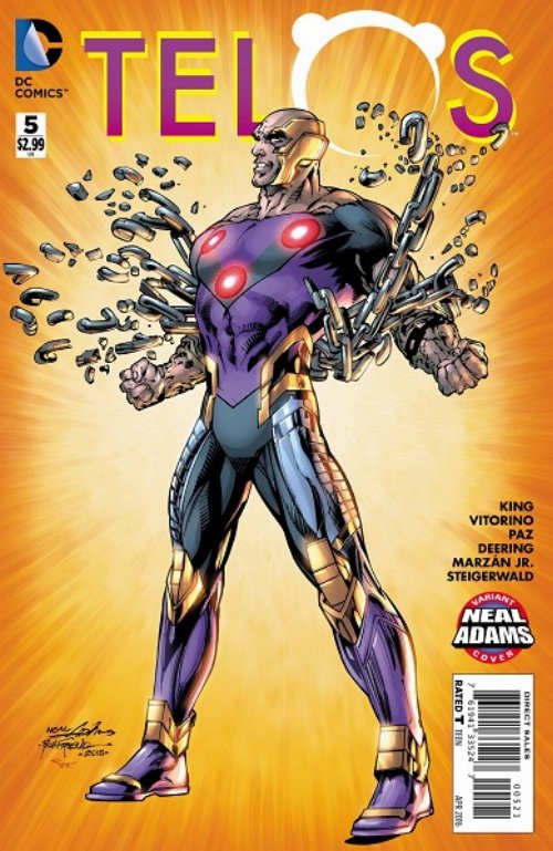 Telos #5 Neal Adams Variant
Cover