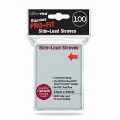 Ultra Pro Pro-Fit Card Sleeves Standard Size
100ct - Side-Load Clear