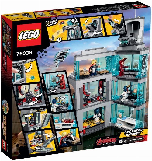 Lego Marvel Super Heroes - Attack on Avengers Tower (76038)