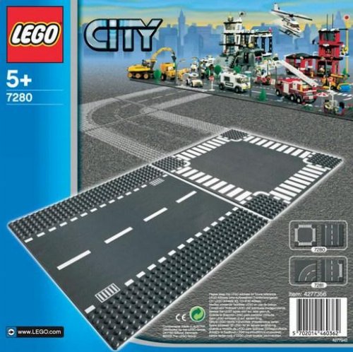 LEGO City - Straight &amp; Crossroad V70 (7280)