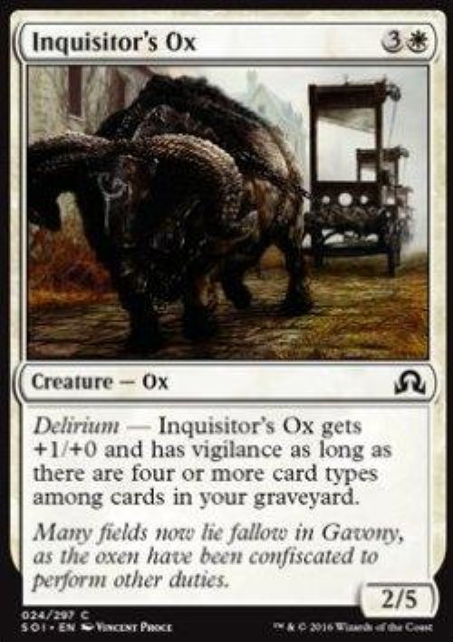 Inquisitor's Ox - Foil