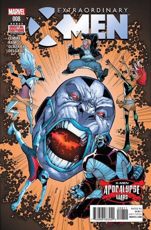Τεύχος Κόμικ Extraordinary X-Men #08 AW