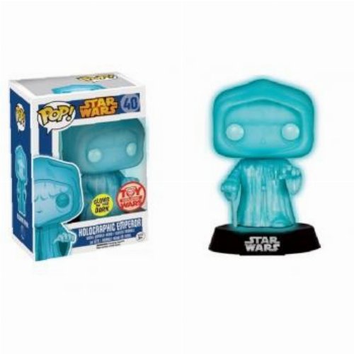 Φιγούρα Funko POP! Star Wars - Holographic Emperor
Palpatine (GITD) #40 (Exclusive)